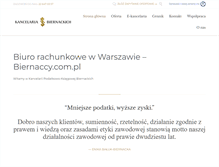 Tablet Screenshot of biernaccy.com.pl